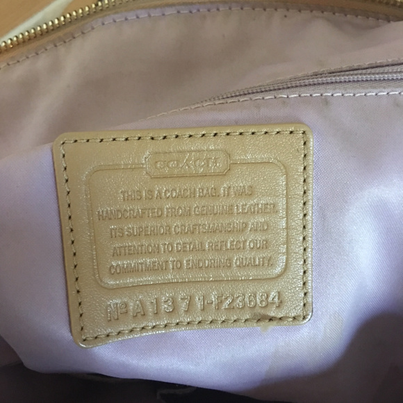 Coach Ashley Leather Satchel Camel - Picture 2 of 8